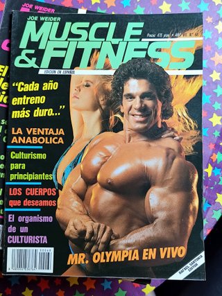 20 revistas culturismo años 80