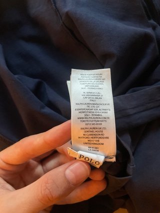 Camiseta Polo Ralph Lauren Azul talla M de Niño