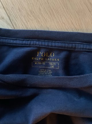 Camiseta Polo Ralph Lauren Azul talla M de Niño