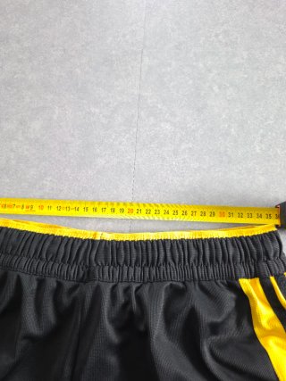 Shorts Adidas Vintage Nero Giallo Taglia S