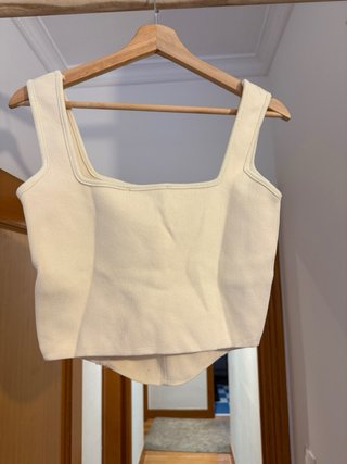 Top Zara Beige