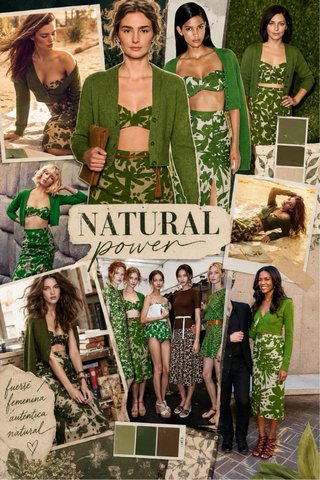 Cárdigan estilo Michael Kors verde cropped