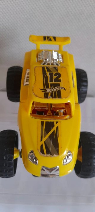 Hot Wheels Monster Truck n.12 Giallo Mattel