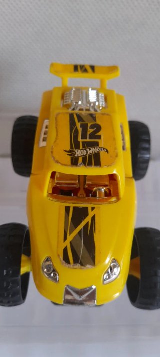 Hot Wheels Monster Truck n.12 Giallo Mattel