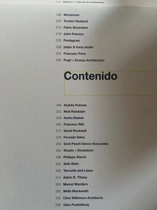 Arquitectura de interiores contemporánea