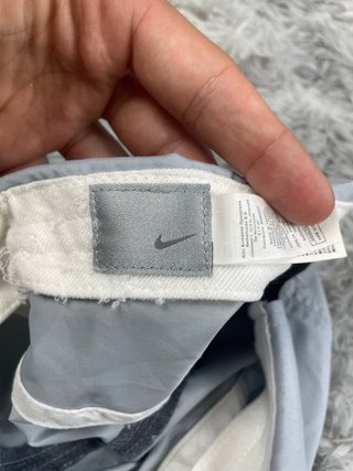 Nike 00s Swoosh Techwear Cap Silver Grey Y2K