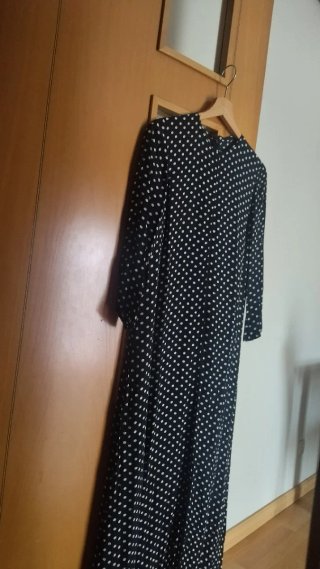Vestido Zara largo.