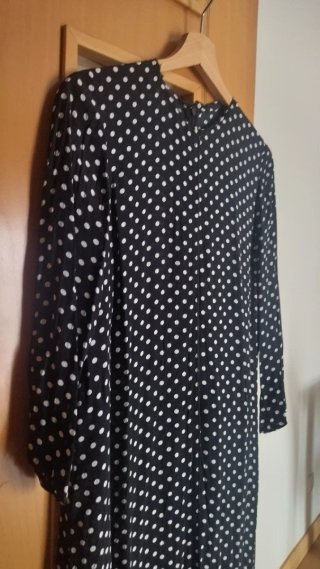 Vestido Zara largo.
