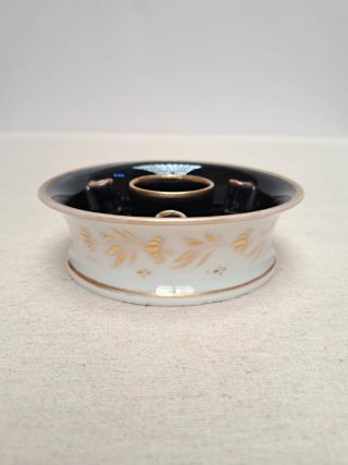 Tintero Porcelana de París S.XIX