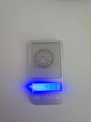 Moneda 1 pts Alfonso XIII plata estrella 03