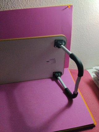 Mesa auxiliar para desayuno y trabajo
