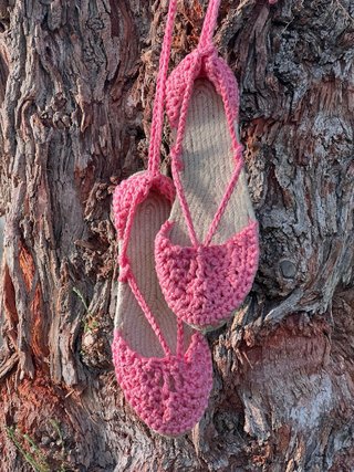Alpargatas Crochet Hechas a Mano Talla 35-42