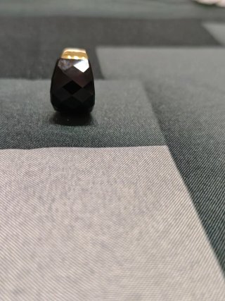 Anillo Negro y Dorado