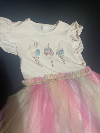 Vestido Tutú Helados Niña (Talla 7-8A)