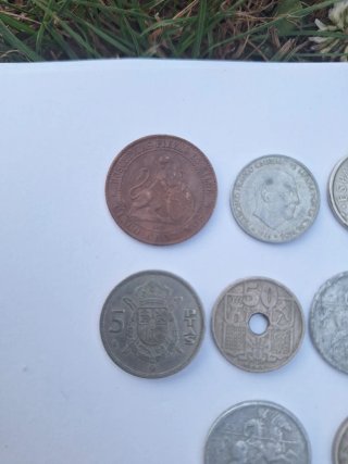Lote monedas España