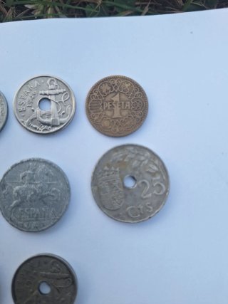 Lote monedas España