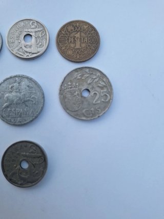Lote monedas España