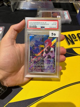 Team Rocket's Murkrow PSA 6 EX-MT