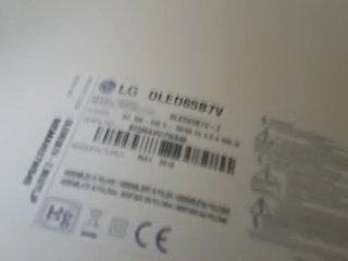 TV LG OLED 65 B7V