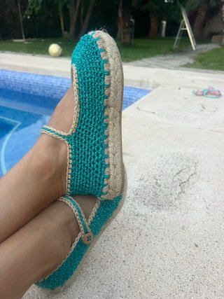 Alpargatas Crochet Talla 35-42