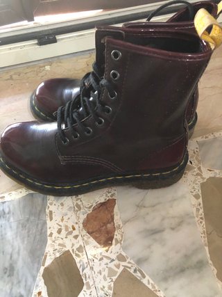 Dr. Martens Vegan 1460 Cherry Red