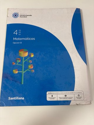 Matemáticas opción B.. 4o ESO.