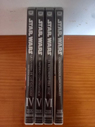 Trilogía Star Wars DVD