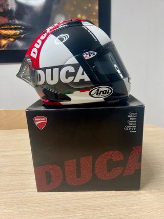 Casco Moto Arai RX-7V EVO Ducati Edicion limitada