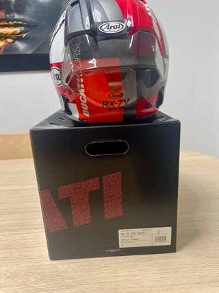 Casco Moto Arai RX-7V EVO Ducati Edicion limitada