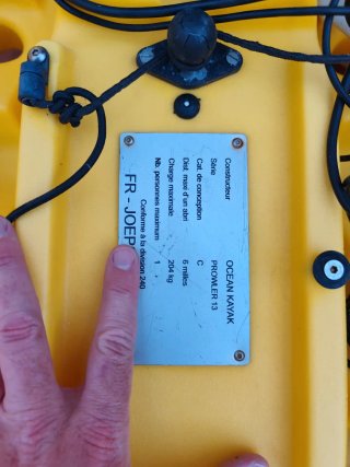 Kayak Ocean Prowler 13 Amarillo