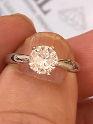 Anillo Oro 18k Diamante 1.05 Ct G/SI2