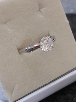 Anillo Oro 18k Diamante 1.05 Ct G/SI2