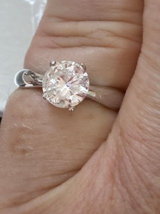 Anillo Oro 18k Diamante 1.05 Ct G/SI2