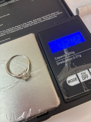 Anillo Oro 18k Diamante 1.05 Ct G/SI2