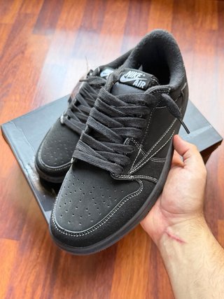 Jordan 1 Low Travis Scott Black Phantom