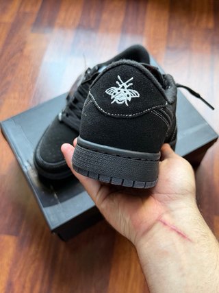 Jordan 1 Low Travis Scott Black Phantom