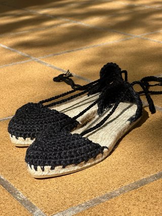Alpargatas Crochet Talla 35-42