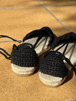 Alpargatas Crochet Talla 35-42