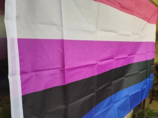 Bandeira Género Fluido 150x90cm
