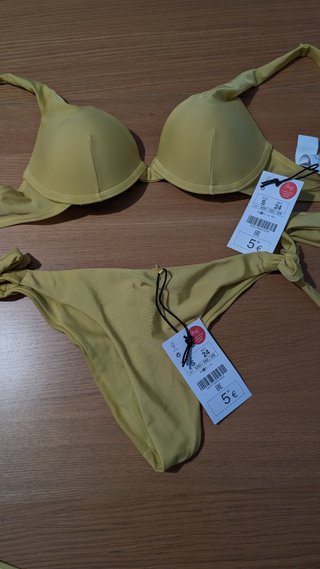 Bikini amarillo mostaza Talla S y M