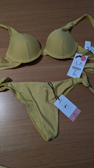 Bikini amarillo mostaza Talla S y M