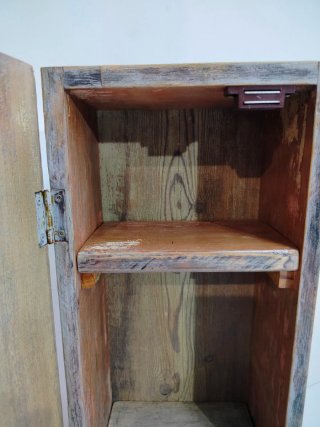 MUEBLE DE MADERA PARA BAÑO