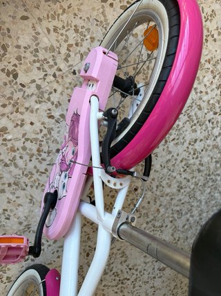 Bicicleta infantil B'Twin rosa