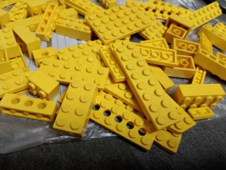 Pezzi Lego Gialli - 124g