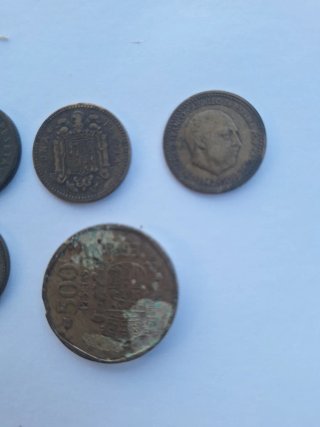 Lote 5 Monedas España