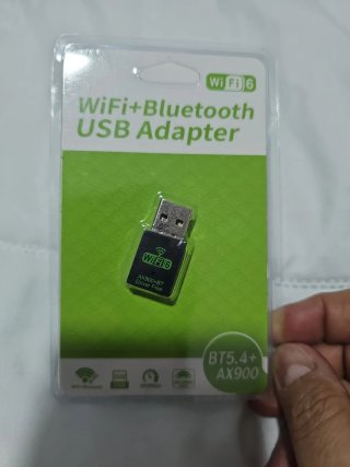 Adaptador USB WiFi 6 + Bluetooth 5.4 AX900