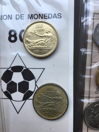 Monedas Mundial Fútbol España 82 escucho ofertas