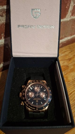Reloj Pagani Design Cronógrafo Dorado