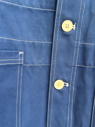 Chaqueta Zara Origins Azul Talla M