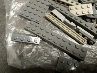 Pezzi Lego grigi